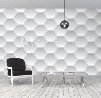 Picture of Hexagonal mosaic